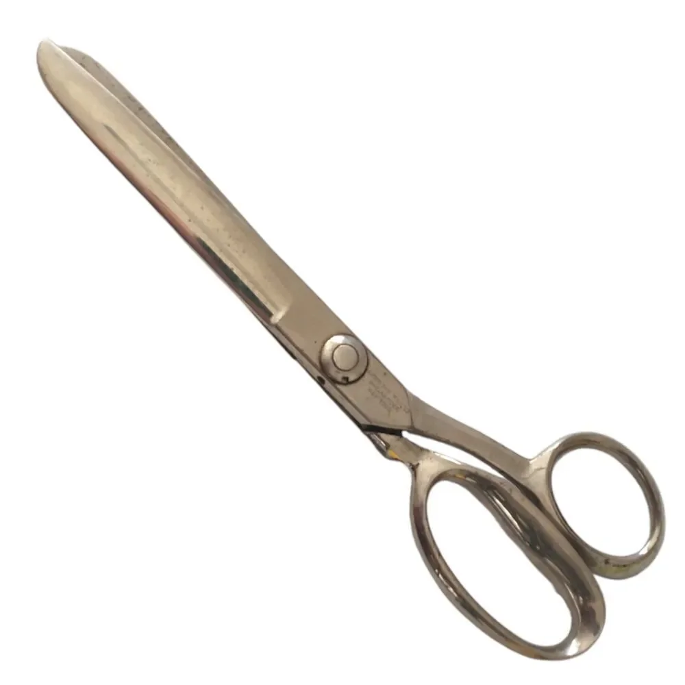 American Sewing Scissors Corp Pinking Shears First Ever Made Nickel Plated Steel